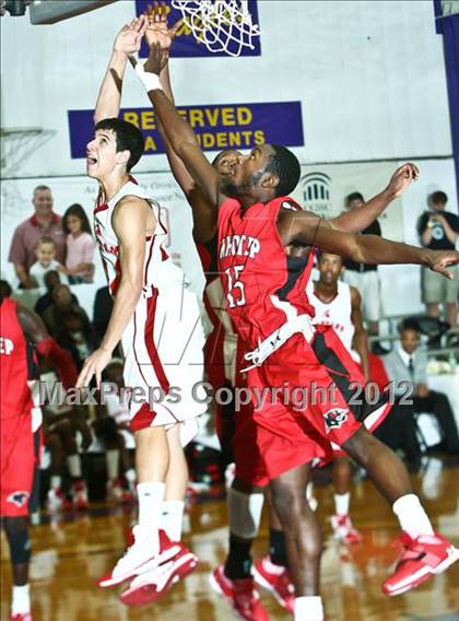 Thumbnail 1 in Imhotep Charter vs Monsignor Pace (Montverde Academy Invitational Tournament) photogallery.