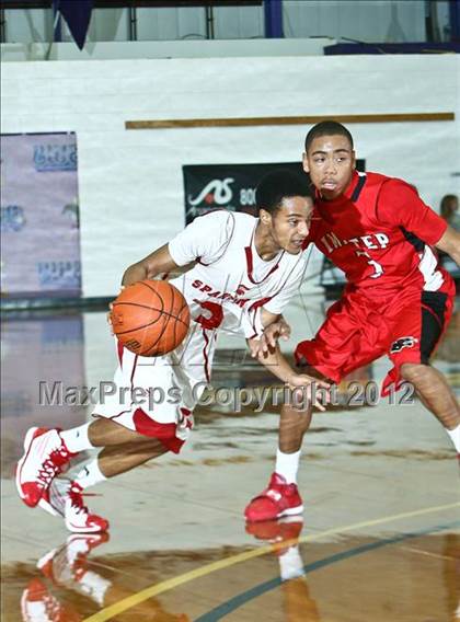 Thumbnail 1 in Imhotep Charter vs Monsignor Pace (Montverde Academy Invitational Tournament) photogallery.