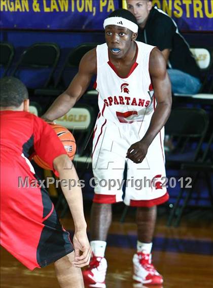 Thumbnail 1 in Imhotep Charter vs Monsignor Pace (Montverde Academy Invitational Tournament) photogallery.