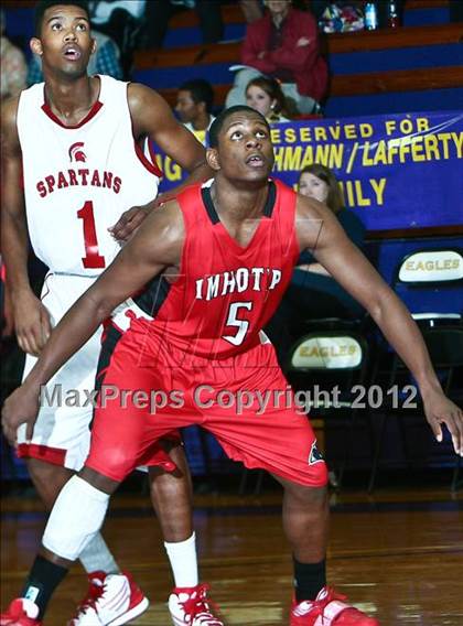 Thumbnail 3 in Imhotep Charter vs Monsignor Pace (Montverde Academy Invitational Tournament) photogallery.