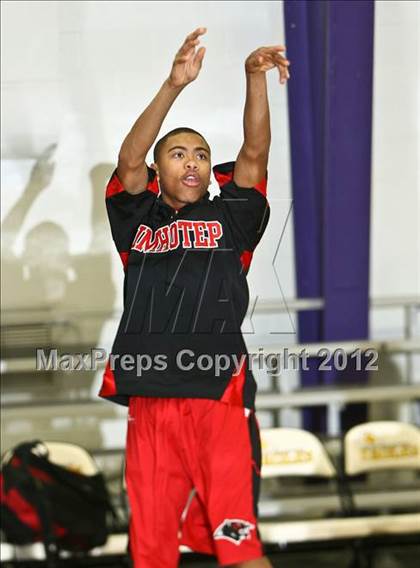 Thumbnail 2 in Imhotep Charter vs Monsignor Pace (Montverde Academy Invitational Tournament) photogallery.