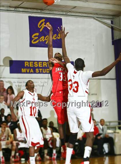 Thumbnail 1 in Imhotep Charter vs Monsignor Pace (Montverde Academy Invitational Tournament) photogallery.