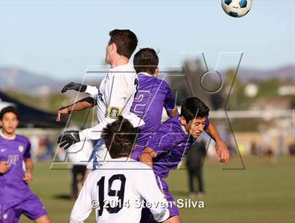 Thumbnail 2 in Servite vs. St. Augustine (20th Annual SoCal Classic) photogallery.
