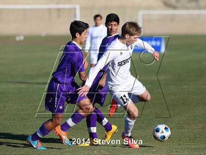 Thumbnail 1 in Servite vs. St. Augustine (20th Annual SoCal Classic) photogallery.