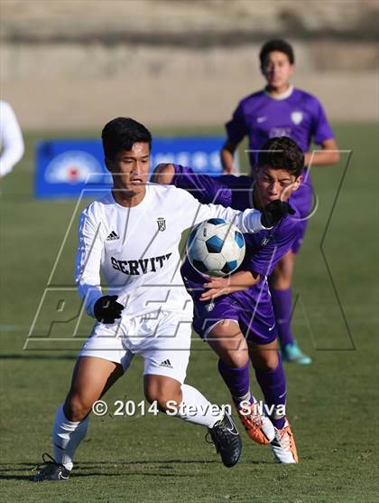 Thumbnail 2 in Servite vs. St. Augustine (20th Annual SoCal Classic) photogallery.