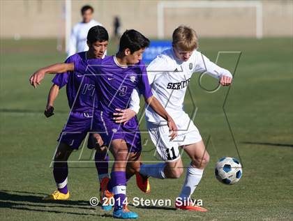 Thumbnail 2 in Servite vs. St. Augustine (20th Annual SoCal Classic) photogallery.