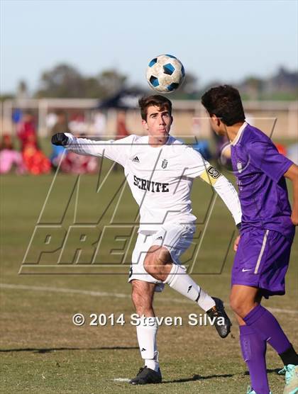 Thumbnail 1 in Servite vs. St. Augustine (20th Annual SoCal Classic) photogallery.