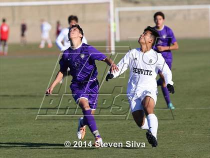 Thumbnail 2 in Servite vs. St. Augustine (20th Annual SoCal Classic) photogallery.