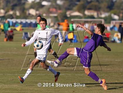 Thumbnail 3 in Servite vs. St. Augustine (20th Annual SoCal Classic) photogallery.