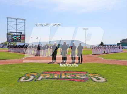 Thumbnail 3 in Schuylkill Haven vs. Shenango ( PIAA 2A Championship) photogallery.