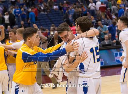 Thumbnail 2 in Brock vs. Randolph (UIL 3A Final) photogallery.