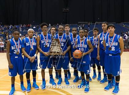 Thumbnail 2 in Brock vs. Randolph (UIL 3A Final) photogallery.
