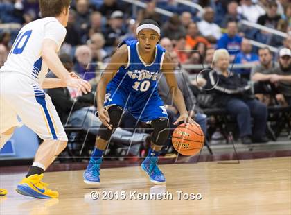 Thumbnail 1 in Brock vs. Randolph (UIL 3A Final) photogallery.