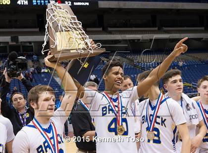 Thumbnail 1 in Brock vs. Randolph (UIL 3A Final) photogallery.