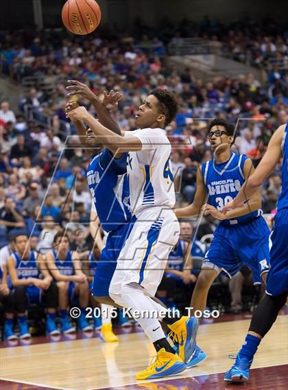 Thumbnail 2 in Brock vs. Randolph (UIL 3A Final) photogallery.