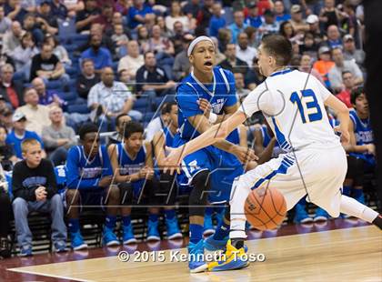 Thumbnail 2 in Brock vs. Randolph (UIL 3A Final) photogallery.
