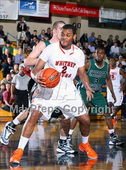 Thumbnail 1 in Whitney Young vs. Christ School (City of Palms Classic) photogallery.