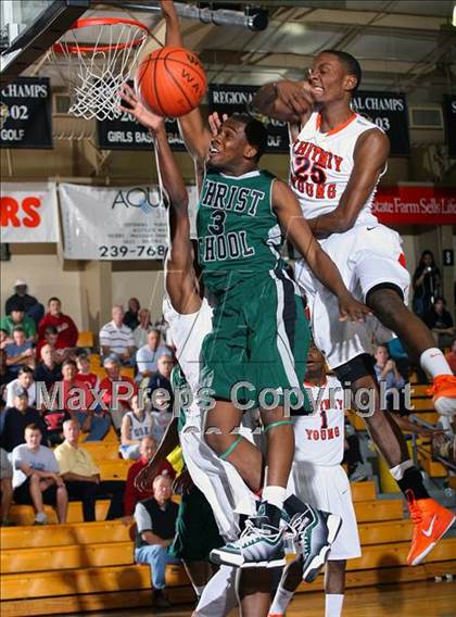 Thumbnail 3 in Whitney Young vs. Christ School (City of Palms Classic) photogallery.