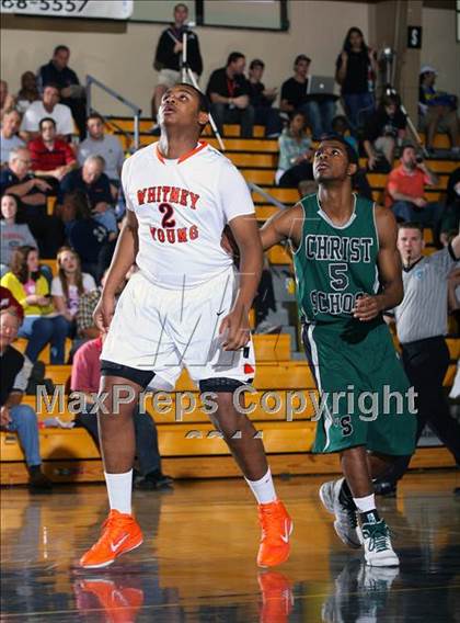 Thumbnail 3 in Whitney Young vs. Christ School (City of Palms Classic) photogallery.