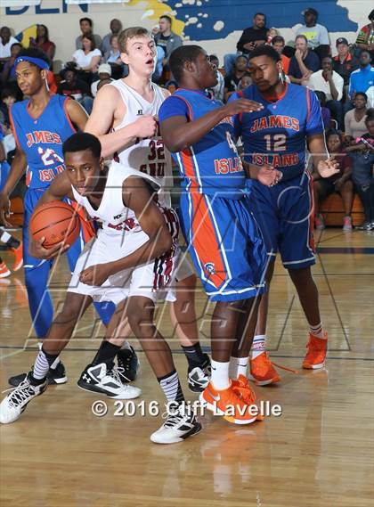 Thumbnail 2 in James Island vs Porter Gaud (Rotary Roundball Classic) photogallery.