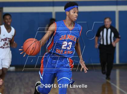 Thumbnail 1 in James Island vs Porter Gaud (Rotary Roundball Classic) photogallery.