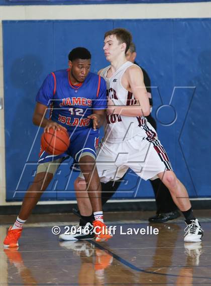 Thumbnail 1 in James Island vs Porter Gaud (Rotary Roundball Classic) photogallery.