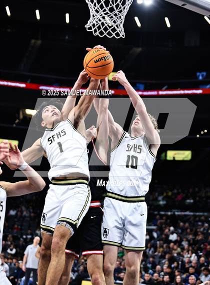 Thumbnail 2 in Harvard-Westlake vs St. Francis (Trinity-Mission League Show @ Intuit Dome) photogallery.