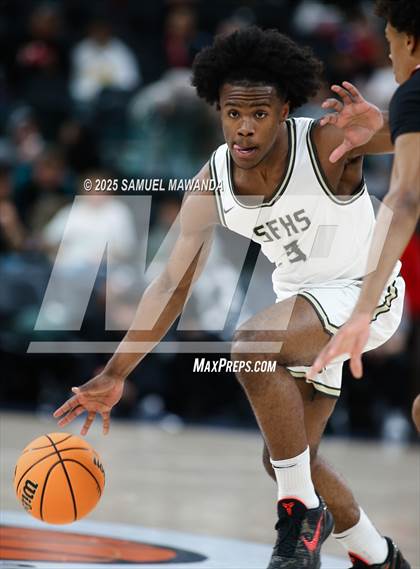Thumbnail 1 in Harvard-Westlake vs St. Francis (Trinity-Mission League Show @ Intuit Dome) photogallery.