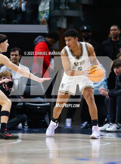 Thumbnail 3 in Harvard-Westlake vs St. Francis (Trinity-Mission League Show @ Intuit Dome) photogallery.