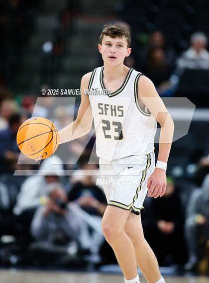 Thumbnail 2 in Harvard-Westlake vs St. Francis (Trinity-Mission League Show @ Intuit Dome) photogallery.