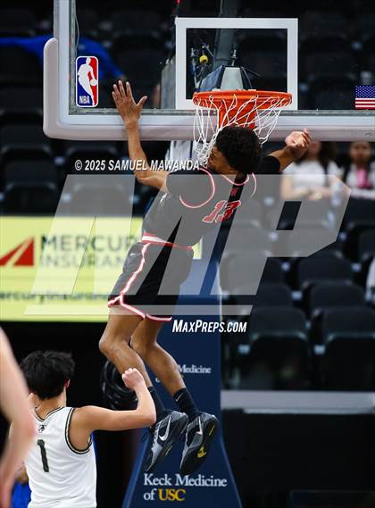 Thumbnail 1 in Harvard-Westlake vs St. Francis (Trinity-Mission League Show @ Intuit Dome) photogallery.