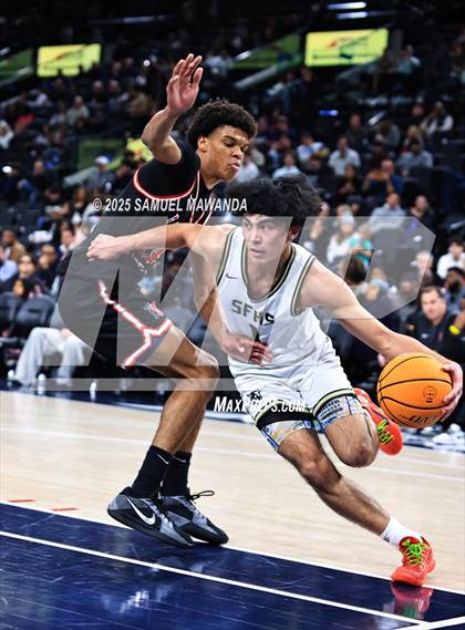 Thumbnail 1 in Harvard-Westlake vs St. Francis (Trinity-Mission League Show @ Intuit Dome) photogallery.
