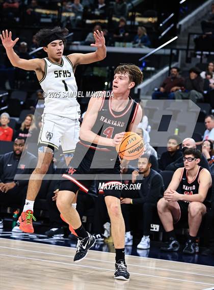 Thumbnail 1 in Harvard-Westlake vs St. Francis (Trinity-Mission League Show @ Intuit Dome) photogallery.