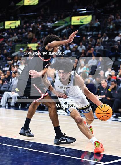 Thumbnail 3 in Harvard-Westlake vs St. Francis (Trinity-Mission League Show @ Intuit Dome) photogallery.