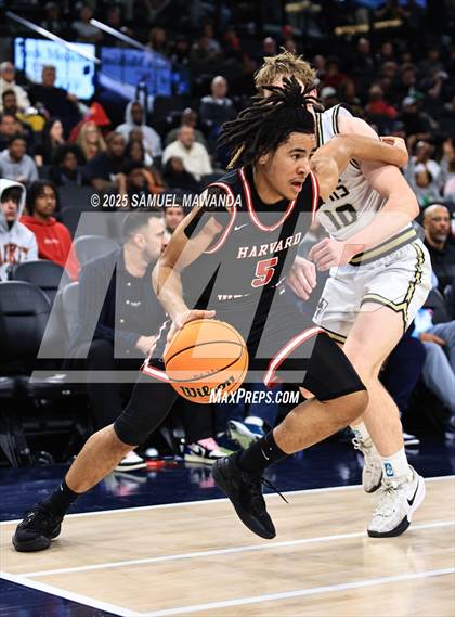 Thumbnail 1 in Harvard-Westlake vs St. Francis (Trinity-Mission League Show @ Intuit Dome) photogallery.