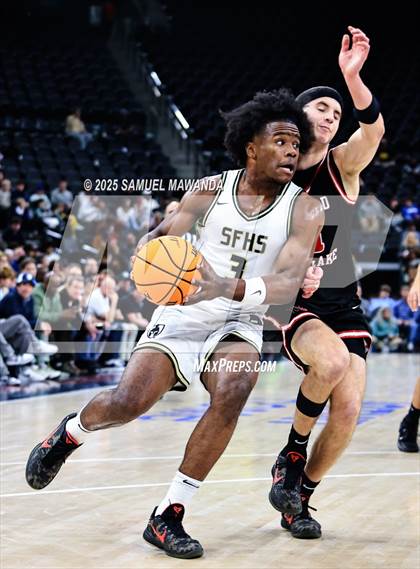 Thumbnail 2 in Harvard-Westlake vs St. Francis (Trinity-Mission League Show @ Intuit Dome) photogallery.