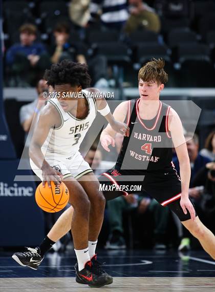 Thumbnail 1 in Harvard-Westlake vs St. Francis (Trinity-Mission League Show @ Intuit Dome) photogallery.