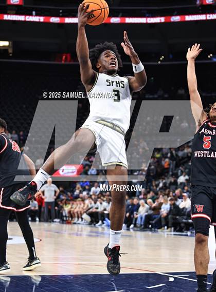 Thumbnail 1 in Harvard-Westlake vs St. Francis (Trinity-Mission League Show @ Intuit Dome) photogallery.