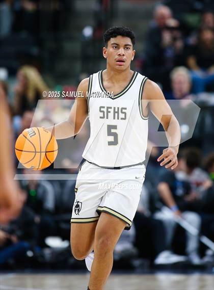 Thumbnail 1 in Harvard-Westlake vs St. Francis (Trinity-Mission League Show @ Intuit Dome) photogallery.
