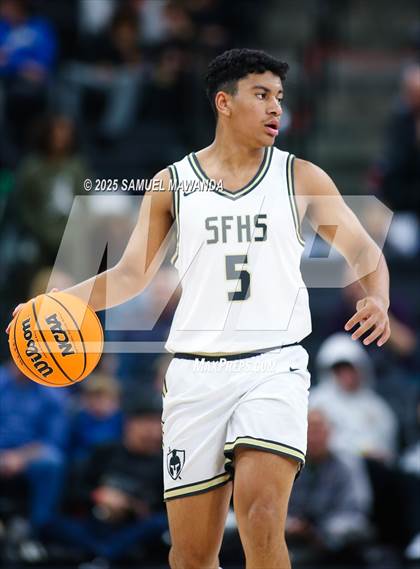 Thumbnail 2 in Harvard-Westlake vs St. Francis (Trinity-Mission League Show @ Intuit Dome) photogallery.