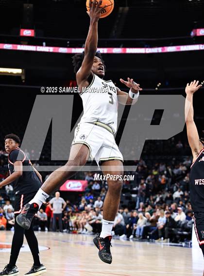 Thumbnail 2 in Harvard-Westlake vs St. Francis (Trinity-Mission League Show @ Intuit Dome) photogallery.