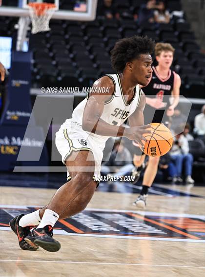 Thumbnail 2 in Harvard-Westlake vs St. Francis (Trinity-Mission League Show @ Intuit Dome) photogallery.