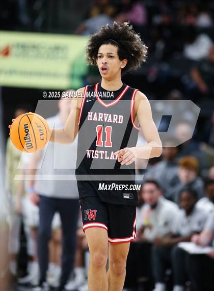 Thumbnail 3 in Harvard-Westlake vs St. Francis (Trinity-Mission League Show @ Intuit Dome) photogallery.