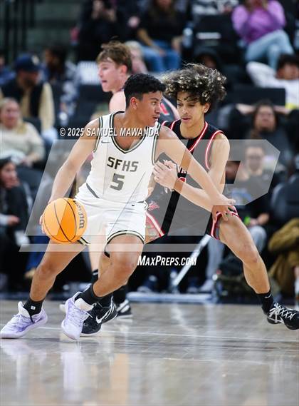 Thumbnail 3 in Harvard-Westlake vs St. Francis (Trinity-Mission League Show @ Intuit Dome) photogallery.