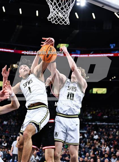 Thumbnail 3 in Harvard-Westlake vs St. Francis (Trinity-Mission League Show @ Intuit Dome) photogallery.