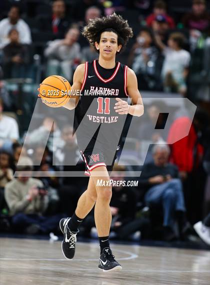 Thumbnail 1 in Harvard-Westlake vs St. Francis (Trinity-Mission League Show @ Intuit Dome) photogallery.