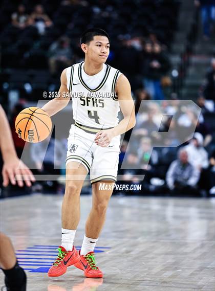 Thumbnail 3 in Harvard-Westlake vs St. Francis (Trinity-Mission League Show @ Intuit Dome) photogallery.