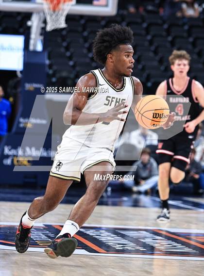 Thumbnail 1 in Harvard-Westlake vs St. Francis (Trinity-Mission League Show @ Intuit Dome) photogallery.