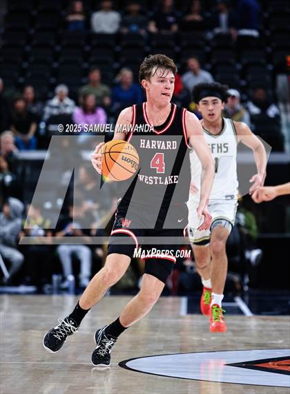 Thumbnail 1 in Harvard-Westlake vs St. Francis (Trinity-Mission League Show @ Intuit Dome) photogallery.