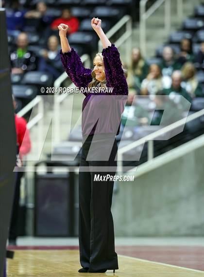 Thumbnail 2 in Neches vs. Harrold (UIL 1A Volleyball Final) photogallery.